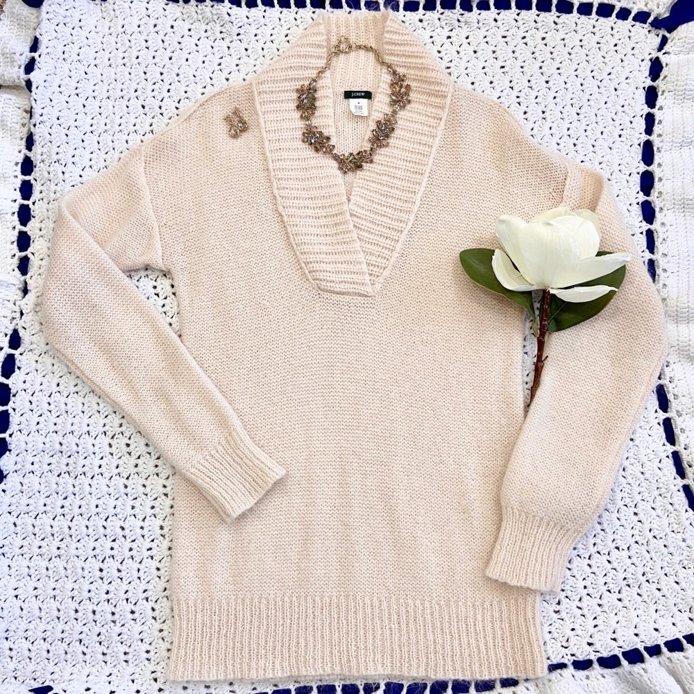 J Crew {retail} blush sweater